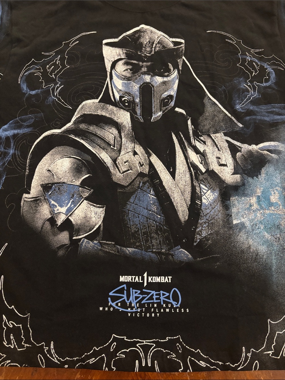 Brand New Mortal Kombat x CVLA Sub-Zero Graphic T‑Shirt - Picture 3 of 4